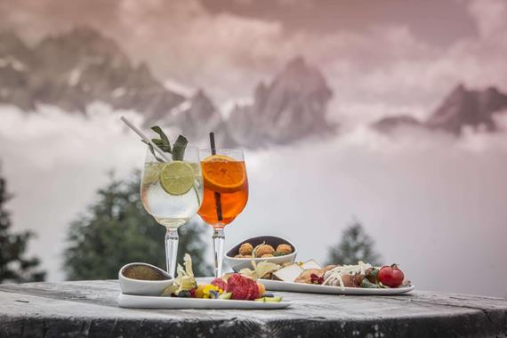 Aperitivo at 2.050 m