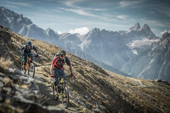 Mountainbike tours Three Peaks Dolomites