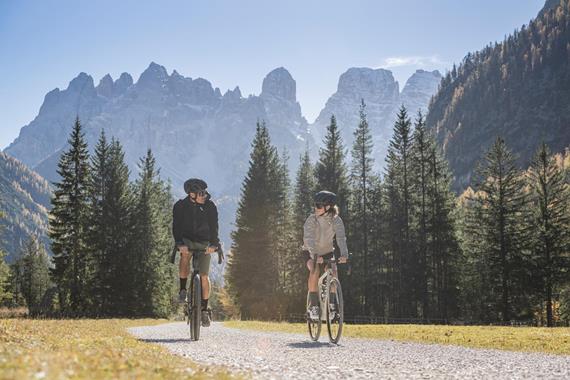 Tour in mountainbike Tre Cime Dolomiti