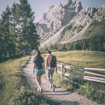 Piesze wędrówki w Dolomitach