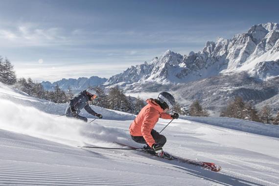 Sicherheit im Skigebiet 3 Zinnen Dolomiten