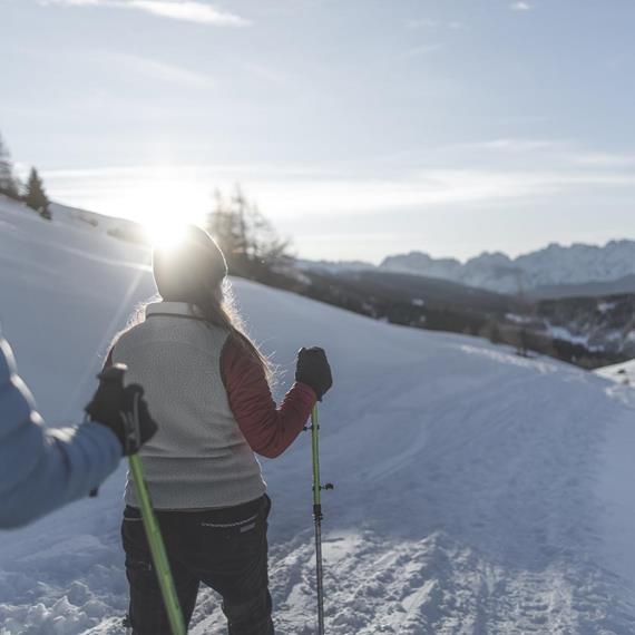 Winter hiking