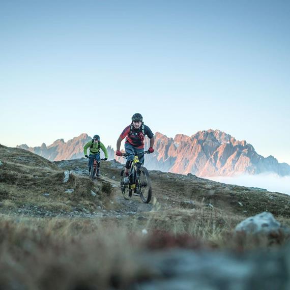 Mountainbiken in Zuid-Tirol