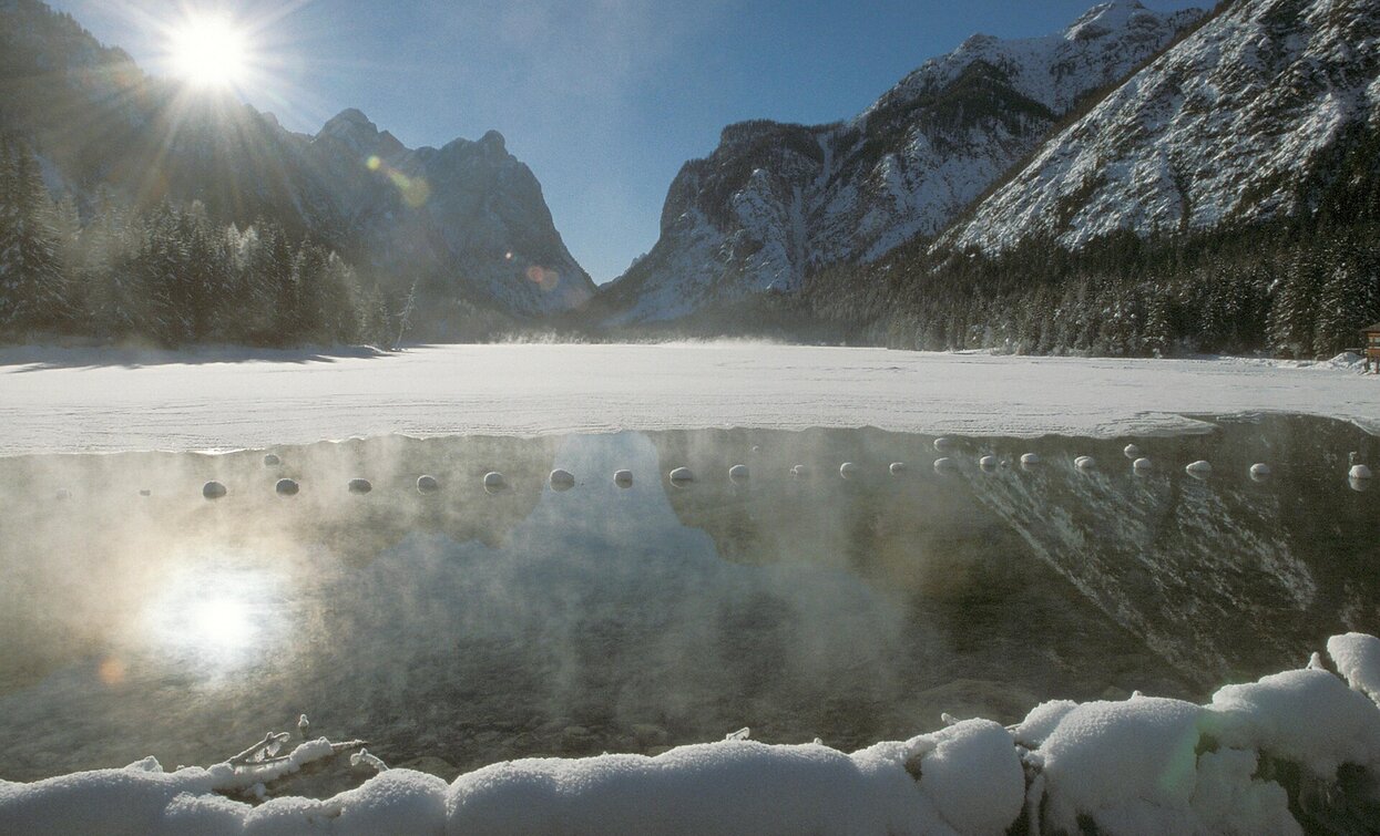 Lake of Dobbiaco | © © DreiZinnenMarketing/H.Oberhofer, Dobbiaco Lake of Dobbiaco | © © DreiZinnenMarketing/H.Oberhofer, Dobbiaco