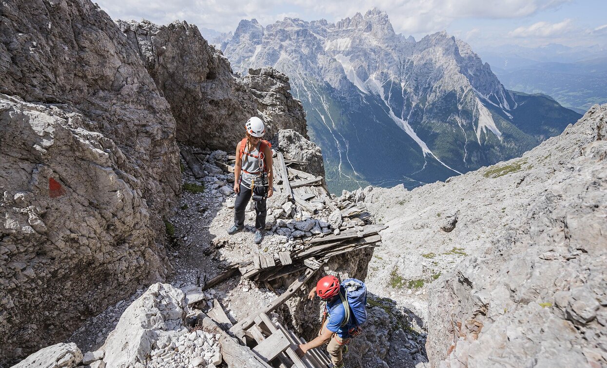 Via ferrata Rotwand | © TV Sexten - Harald Wisthaler, Sesto Via ferrata Rotwand | © TV Sexten - Harald Wisthaler, Sesto