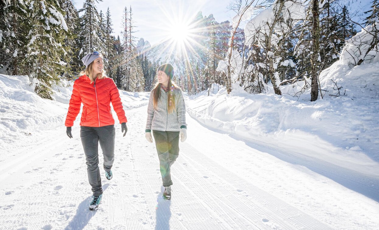 Escursione invernale (col passeggino): Gasthof Panorama – Rifugio Pendio Monte Elmo | © Harald Wisthaler, Sesto Escursione invernale (col passeggino): Gasthof Panorama – Rifugio Pendio Monte Elmo | © Harald Wisthaler, Sesto