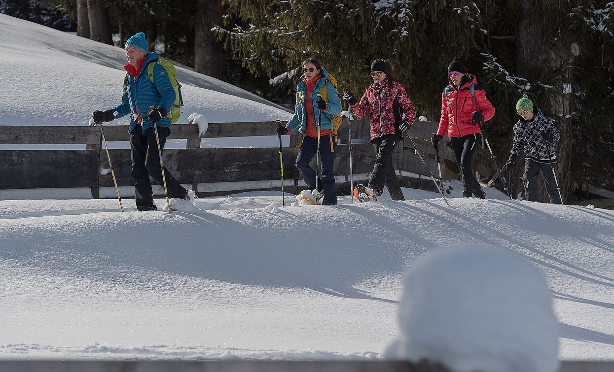 Schneeschuhwanderung | © H.Oberhofer, Niederdorf Schneeschuhwanderung | © H.Oberhofer, Niederdorf